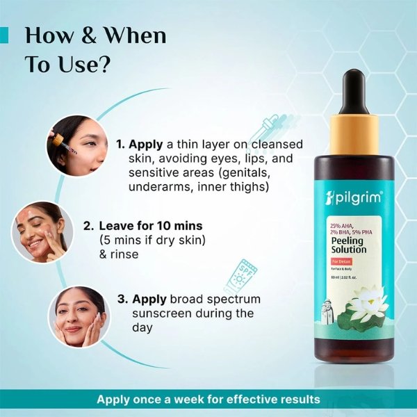 25% AHA, 2% BHA, 5% PHA Peeling Solution Price In Pakistan