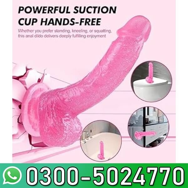  7 Inch Soft Pink Dildo Price in Pakistan
