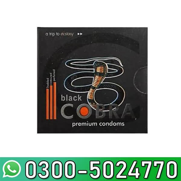  Black Cobra Premium Condoms Price In Pakistan