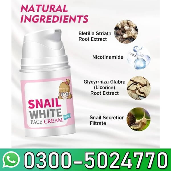 Disaar Snail Glowing Face Cream In Pakistan