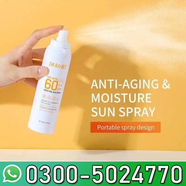 Dr. Rashel SPF 60 Sun Spray Anti-Aging & Moisturizing In Pakistan