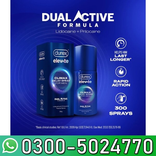  Durex Elevate Climax Delay Spray In Pakistan