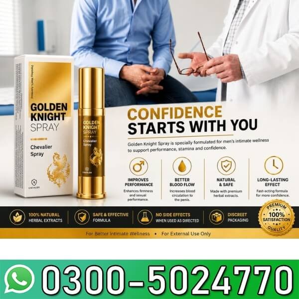  Golden Knight Spray Price in Pakistan