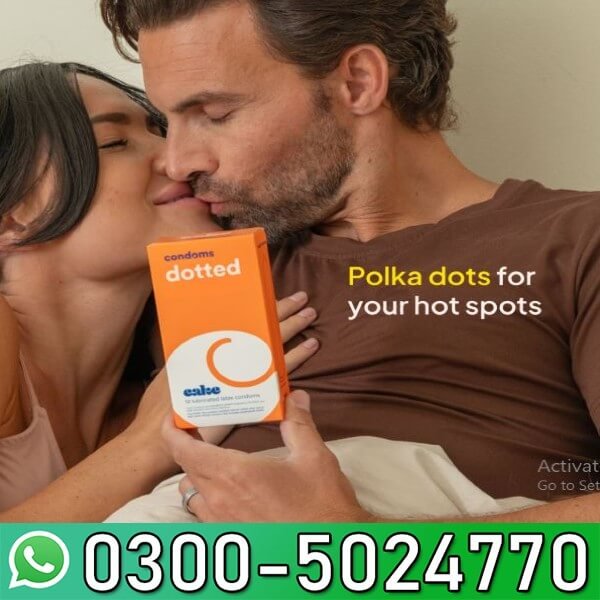  Hello Cake Dotted Condoms in Pakistan
