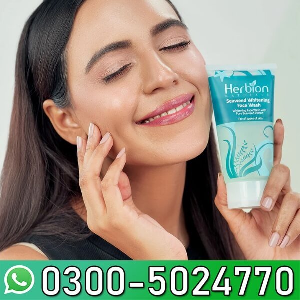 Herbion Seaweed Whitening Face Wash Price In Pakistan