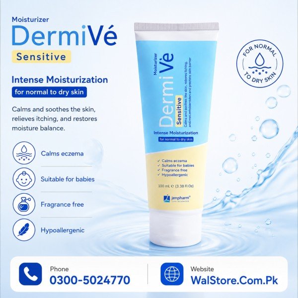  Jenpharm DermiVe Sensitive Moisturizer In Pakistan