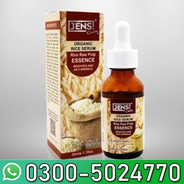 Jens Choy Organic Rice Face Serum In Pakistan