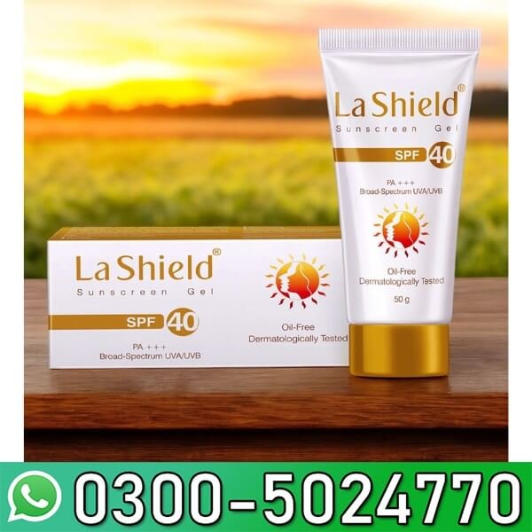 LA Shield SPF 40 Sunscreen In Pakistan