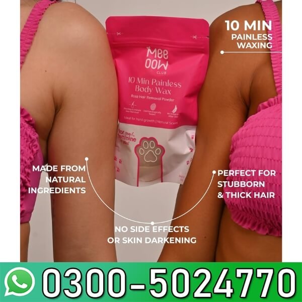  MEOW Hair Removal Wax Powder Price In Pakistan
