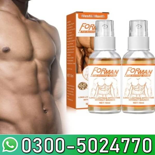 Men Chest Fat Reduction Spray In Pakistan