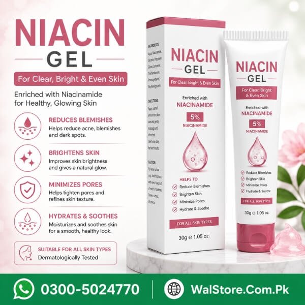 Niacin Gel in Pakistan