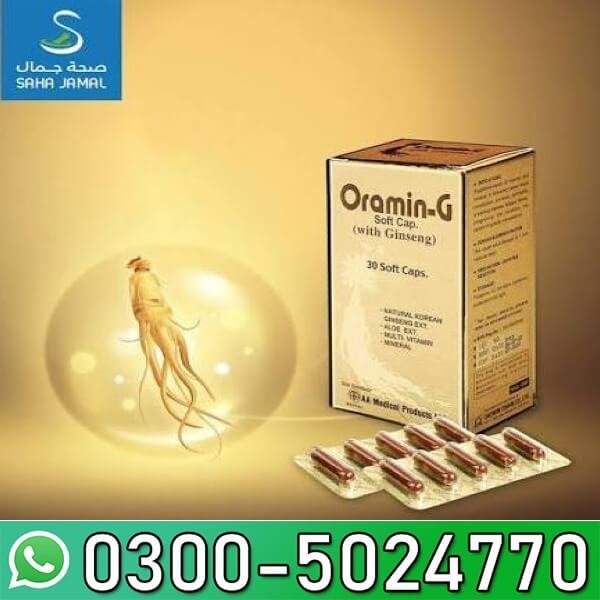  Oramin G Multivitamin Capsules in Pakistan