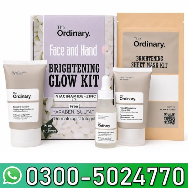  The Ordinary Face & Hand Brightening Glow Kit In Pakistan