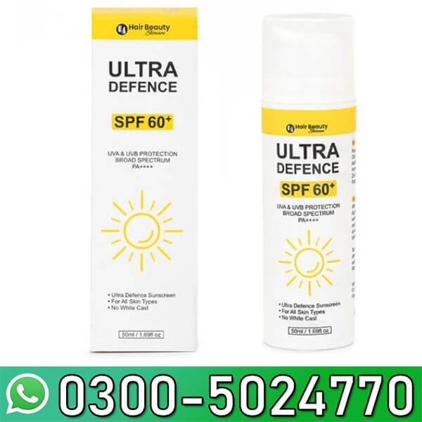 Ultra Defence Spf 60 Price in Pakistan