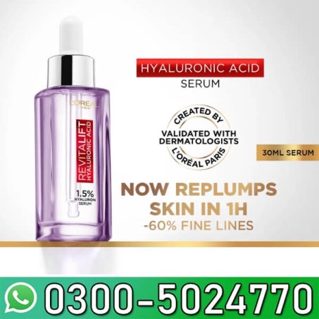 L'Oreal Paris Revitalift 1.5% Pure Hyaluronic Acid Serum In Pakistan
