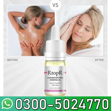 RtopR Lavender Body Oil 10ml Skin Smoothing Oil In Pakistan
